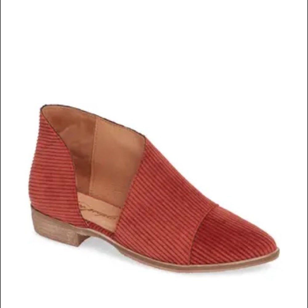 Free People NWOT Royale Corduroy Pointed Flats - Picture 2 of 9